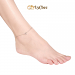 Lắc chân Bạc đính đá Lychee Silver - Dương Thị Khánh Huyền