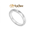 Nhẫn Kim cương Vàng trắng 14K -  Mai Thị Lan Anh