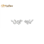 Bông tai Kim cương Vàng trắng 14K-Lê Thị Bảo Ngọc