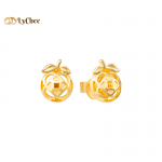 Bông tai Vàng 10K PNJ Kim Bảo Như Ý- Lê Thị Bảo Ngọc