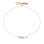 Dây cổ Kim cương Vàng trắng 14K PNJ - Nguyễn Nhựt Duy