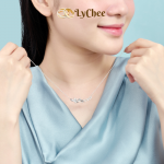 Dây cổ Kim cương Vàng trắng 14K PNJ - Nguyễn Nhựt Duy