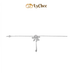 Dây cổ Kim cương Vàng trắng 14K My First Diamond  - Nguyễn Nhựt Duy 