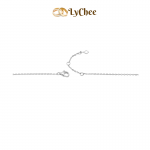Dây cổ Kim cương Vàng trắng 14K My First Diamond  - Nguyễn Nhựt Duy 