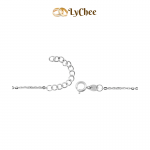 Lắc chân Vàng trắng Ý 18K - Dương Thị Khánh Huyền