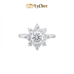 Nhẫn Bạc đính đá LycheeSilver - Mai Thị Lan Anh