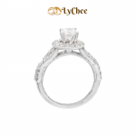 Nhẫn Kim cương Vàng trắng 14K Timeless Diamond - Mai Thị Lan Anh