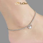 Lắc chân Bạc đính đá Lychee HELLO KITTY2 - Dương Thị Khánh Huyền