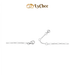 Lắc chân Bạc đính đá Lychee3 HELLO KITTY - Dương Thị Khánh Huyền