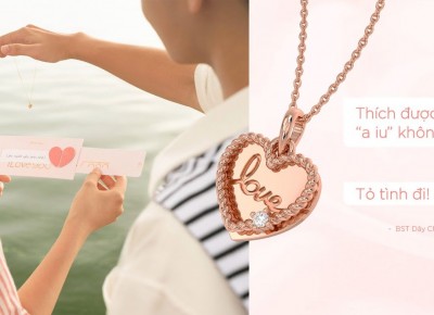 BST DÂY CHUYỀN TỎ TÌNH - MÓN QUÀ GHI DẤU KHOẢNH KHẮC TÌNH YÊU BẮT ĐẦU - Dương Thị Khánh Huyền