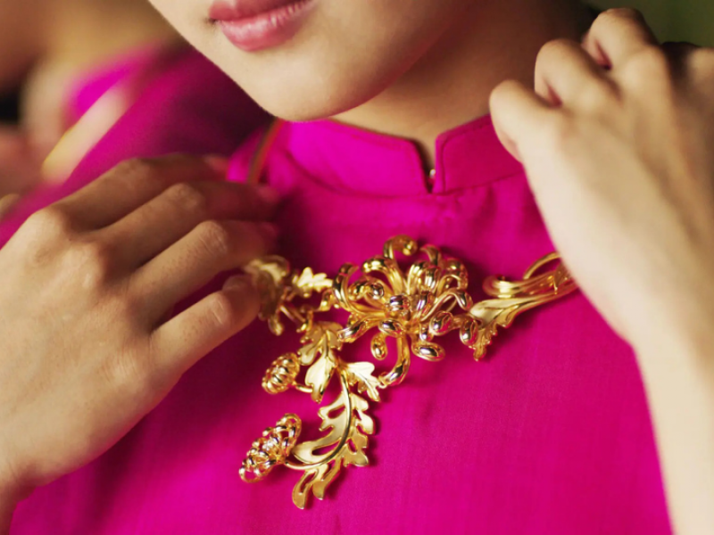 BỘ TRANG SỨC CƯỚI CÚC VIÊN MÃN -Lê Thị Bảo Ngọc