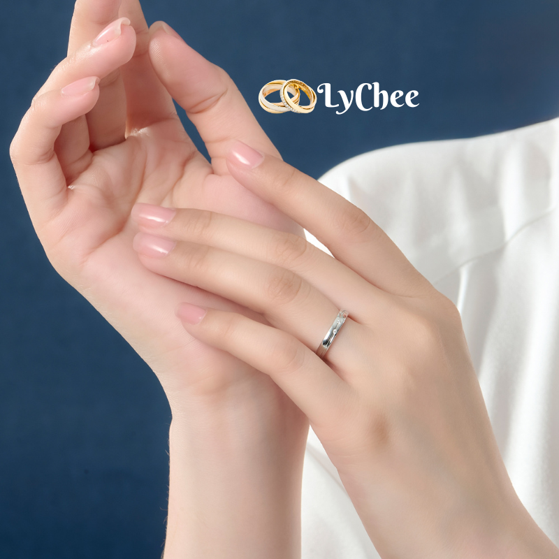 Nhẫn Kim cương Vàng trắng 14K -  Mai Thị Lan Anh