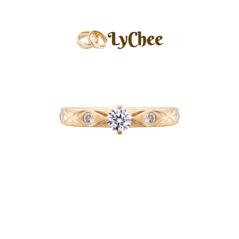 Nhẫn Vàng 18K đính đá ECZ PNJ XMXMY011534 - Mai Thị Lan Anh