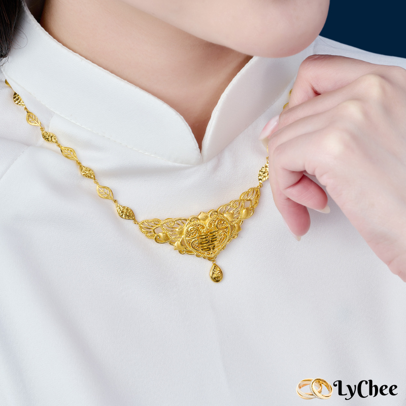 Dây cổ cưới Vàng 24K - Nguyễn Nhựt Duy
