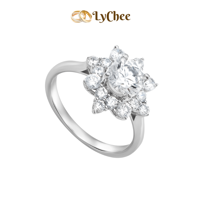 Nhẫn Bạc đính đá LycheeSilver - Mai Thị Lan Anh