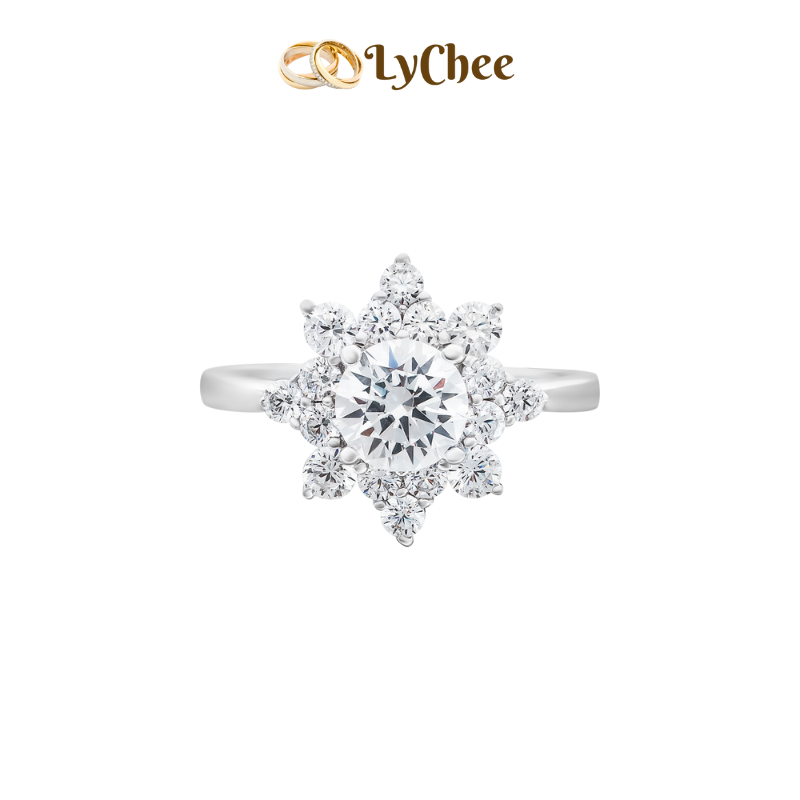 Nhẫn Bạc đính đá LycheeSilver - Mai Thị Lan Anh