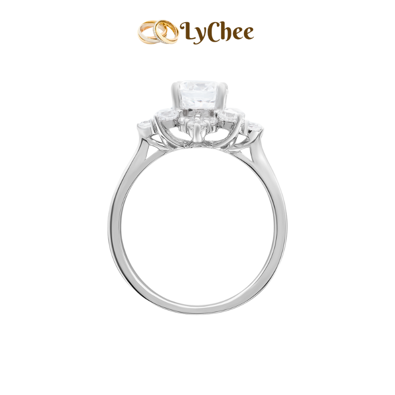 Nhẫn Bạc đính đá LycheeSilver - Mai Thị Lan Anh
