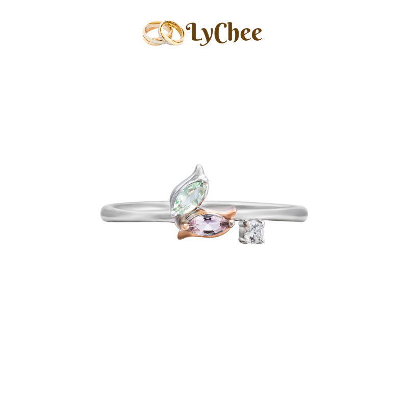 Nhẫn Bạc đính đá STYLE By Lucky Me - Mai Thị Lan Anh